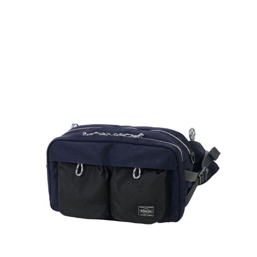 Head Porter - Navy Jackson New Waist Bag  HBX - Globally Curated Fashion  and Lifestyle by Hypebeast