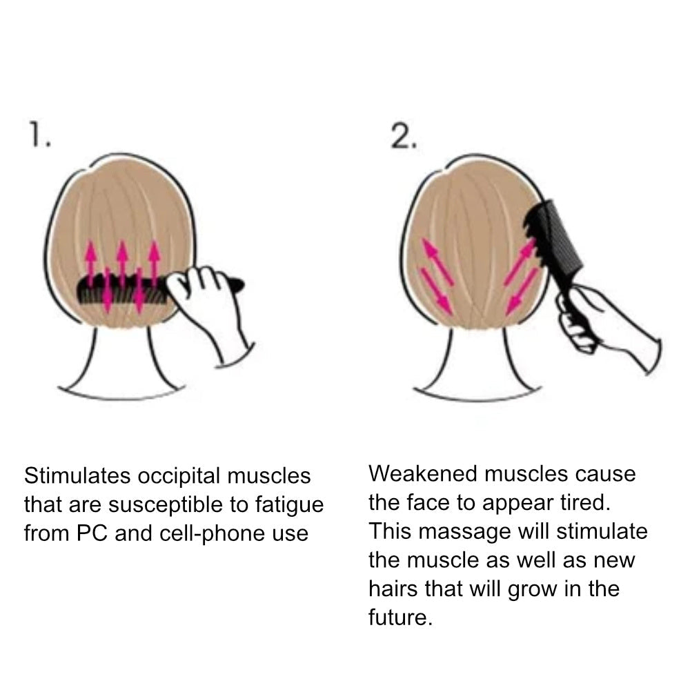 Anti-static Massage & Comb-www.Japan-Best.net-Japan-Best.net