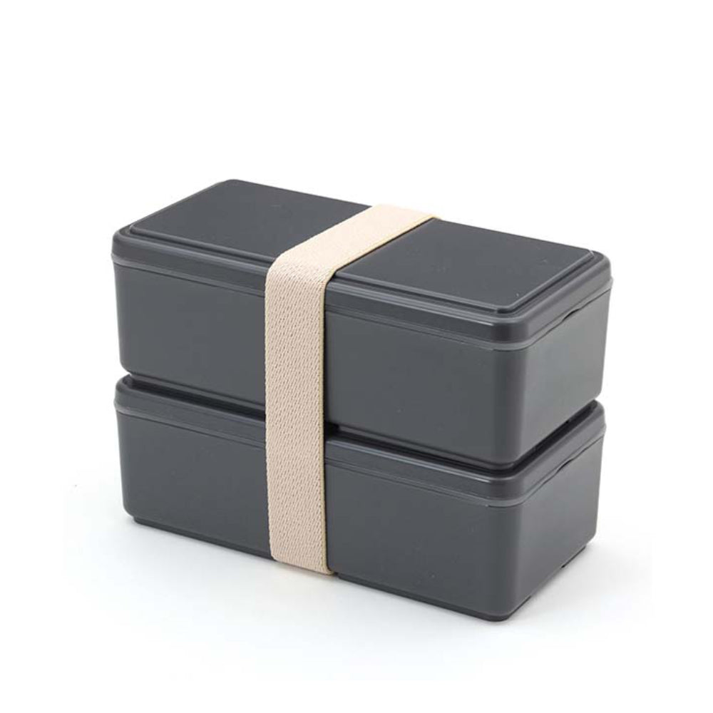 Cooling Bento Box - Square-Japan-Best.net-Gray-Japan-Best.net