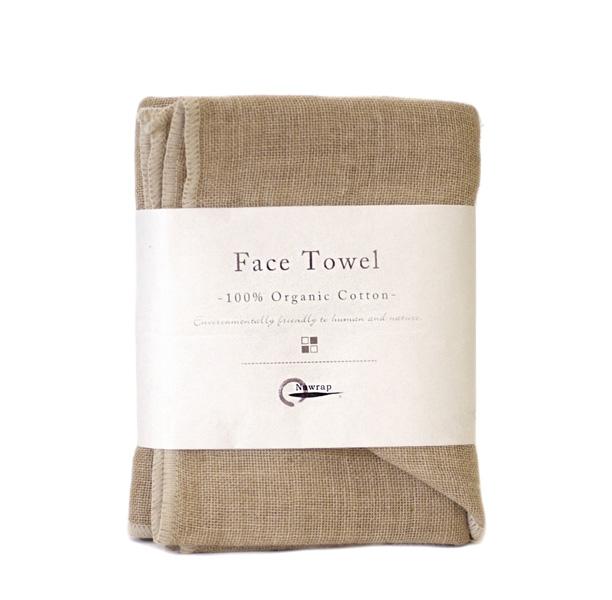 Nawrap Organic Cotton Face Towel-Japan-Best.net