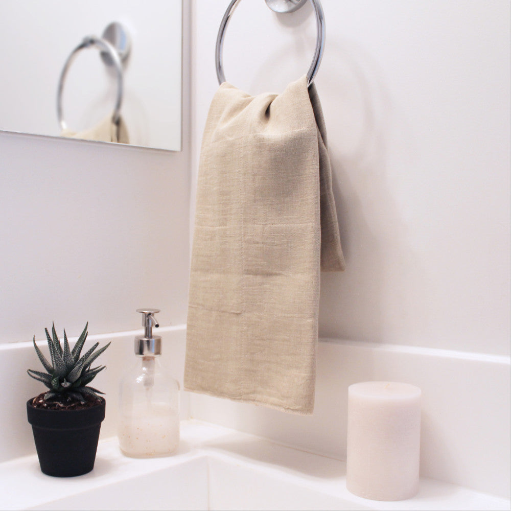 Organic Cotton Hand Towel-Japan-Best.net-White-Japan-Best.net