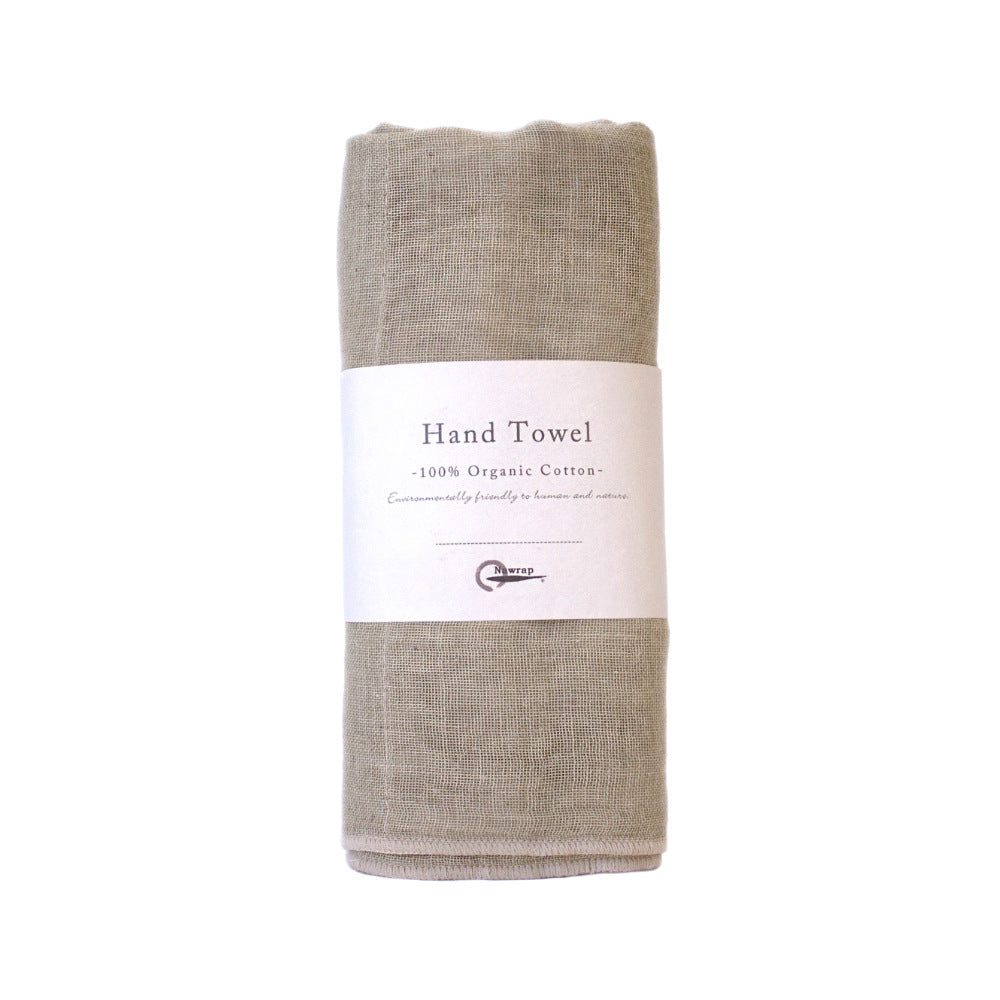 Organic Cotton Hand Towel-Japan-Best.net-Green-Japan-Best.net