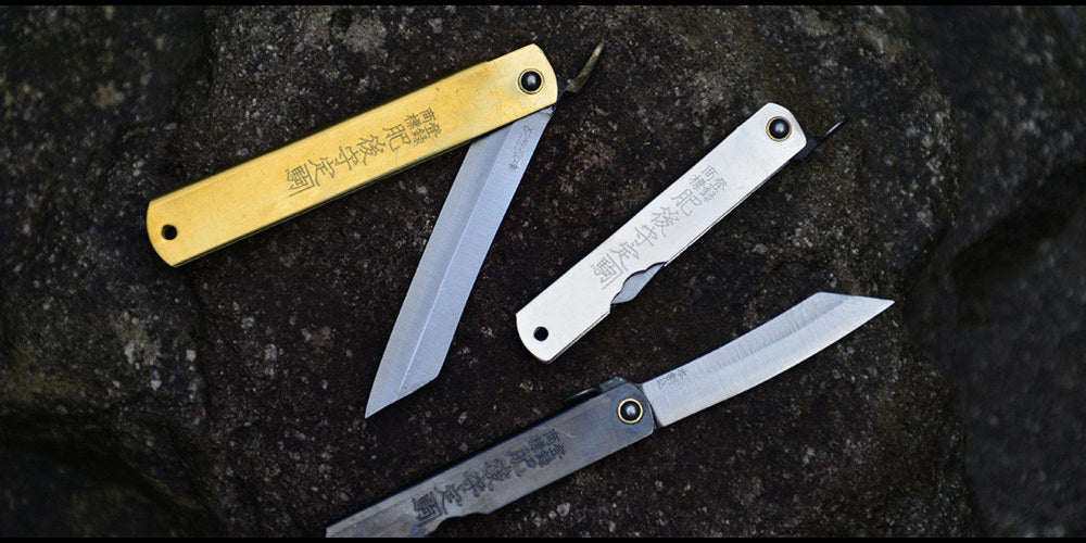 Higonokami Brass Folding Knife – Hardmill