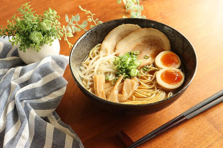 Vegan Soy Sauce Hiroshima Ramen - Handmade Noodles - 2 Servings-Japan-Best.net-Japan-Best.net