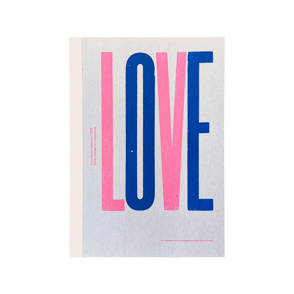 LOVE Notebook – 5mm Heart Grid (♡)-www.Japan-Best.net-Blue Love-Japan-Best.net