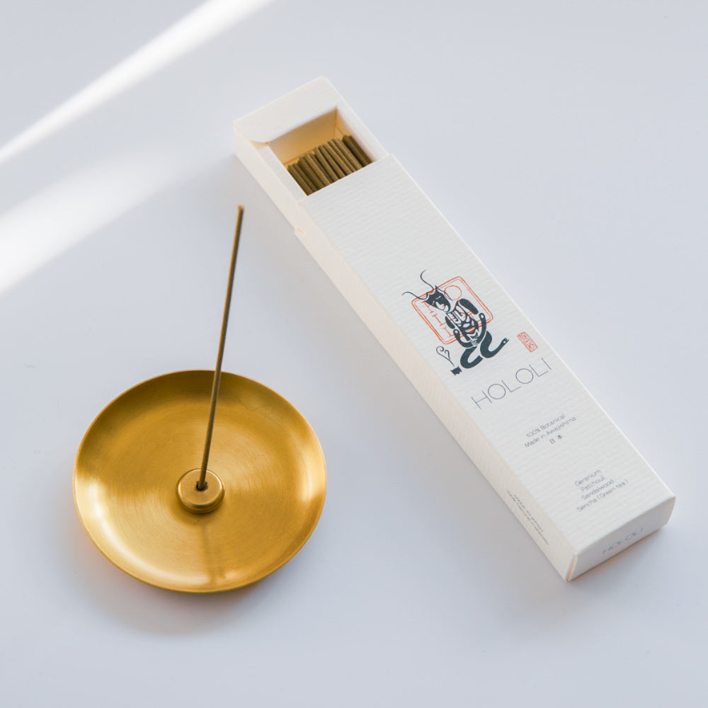 Natural Incense – Geranium, Patcholi, Sandalwood, Green tea-www.Japan-Best.net-Japan-Best.net