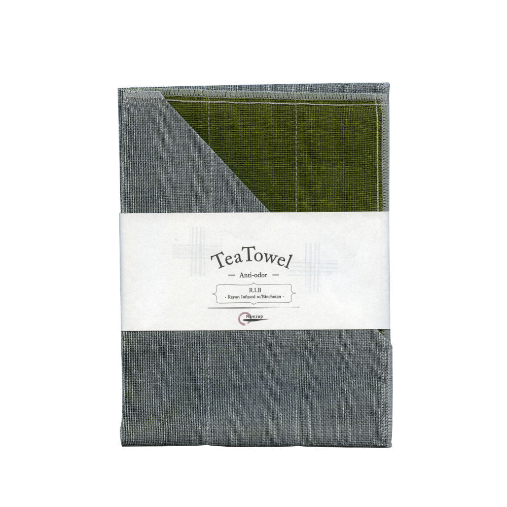 Anti-odor R.I.B. Tea Towel-Japan-Best.net-Moss Green-Japan-Best.net