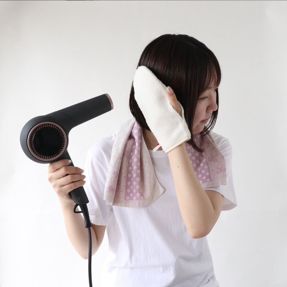 Nourishing Silk Hair Care Mitt-Japan-Best.net-Japan-Best.net