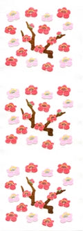 Stickers-www.Japan-Best.net-JB219 WASHI STICKERS PLUM TREES-Japan-Best.net