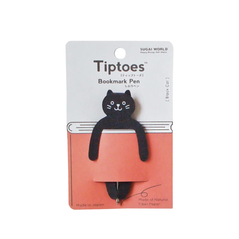 Tiptoes Ballpoint Pen-www.Japan-Best.net-Black Cat-Japan-Best.net