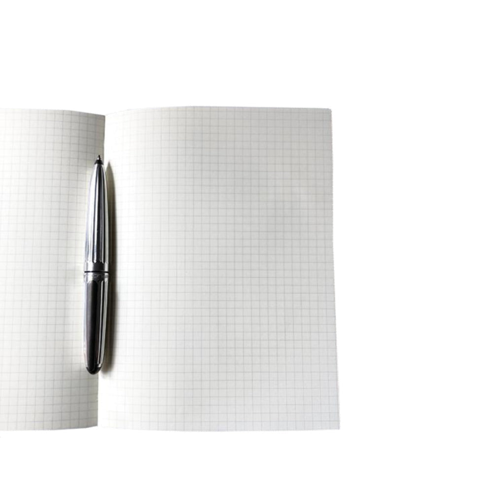 Foolscap Find Slim Notebook-Kunisawa Stationery-White-Japan-Best.net