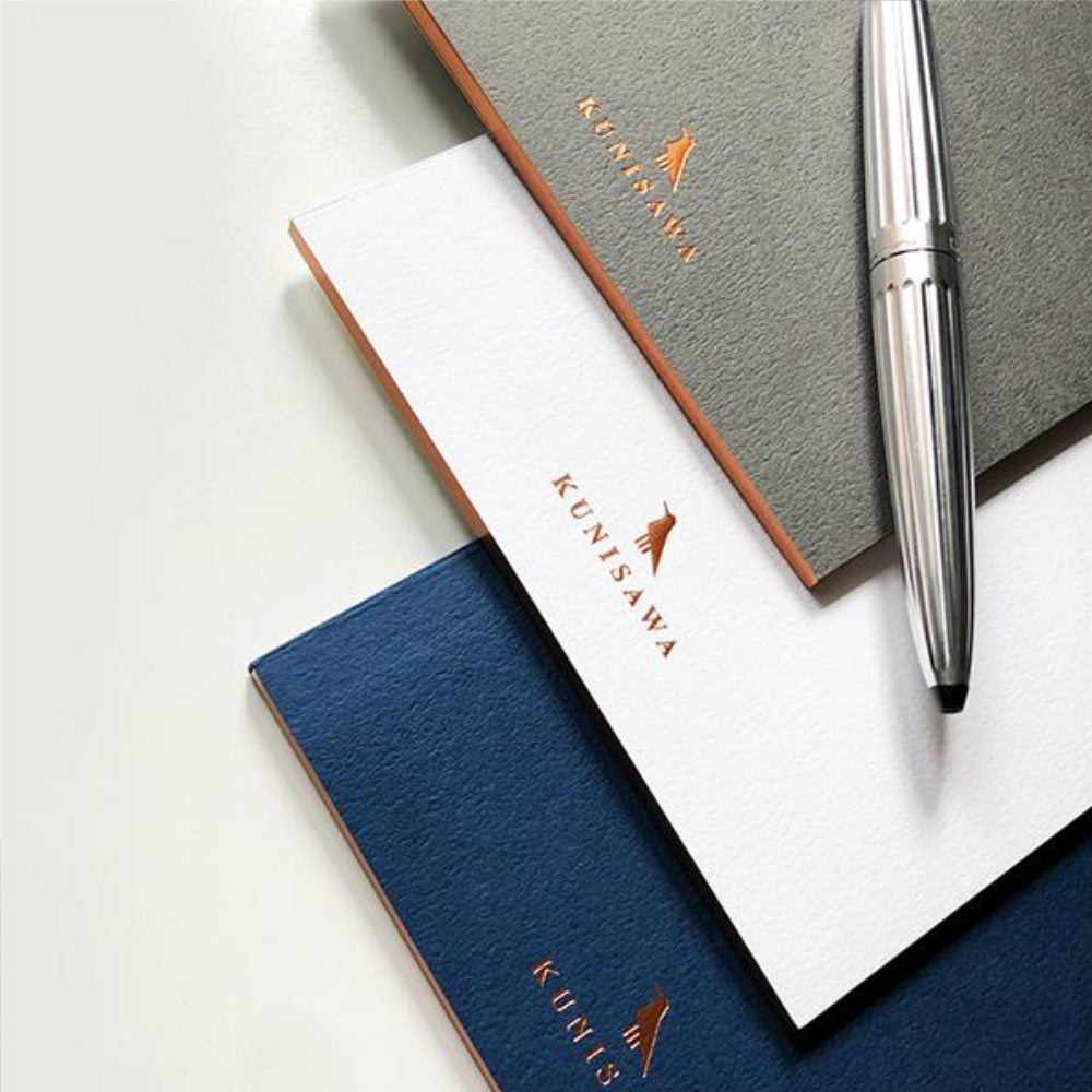 Foolscap Find Slim Note-Kunisawa Stationery-White-Japan-Best.net