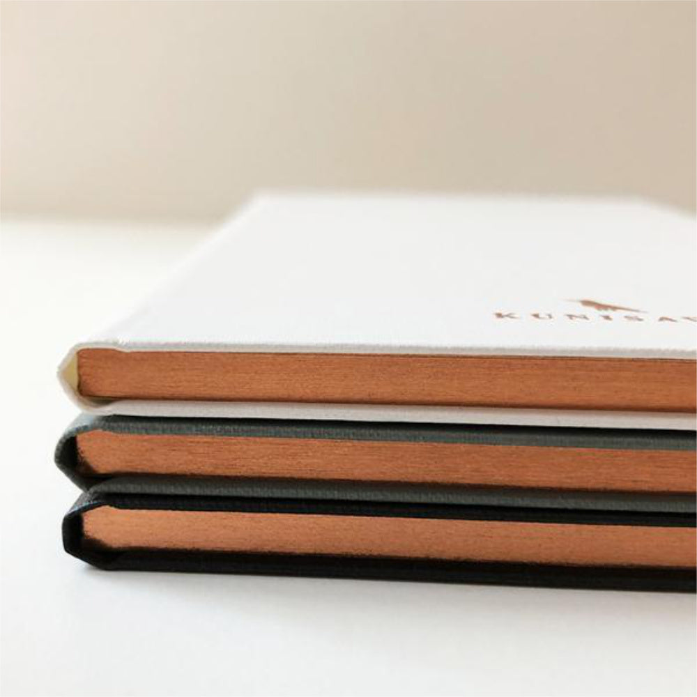 Pocket Foolscap Find Smart Notebook-Kunisawa Stationery-Black-Japan-Best.net