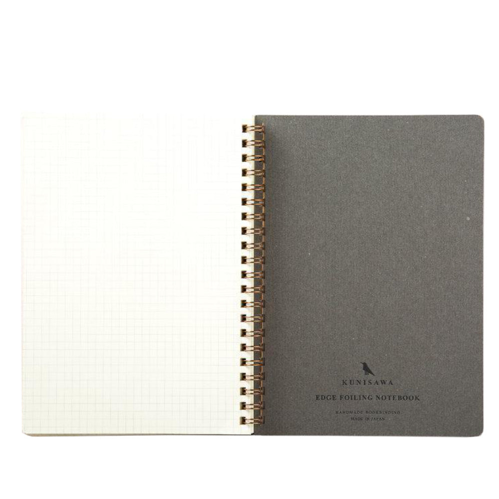 Premium Find Ring Notebook-Kunisawa Stationery-White-Japan-Best.net