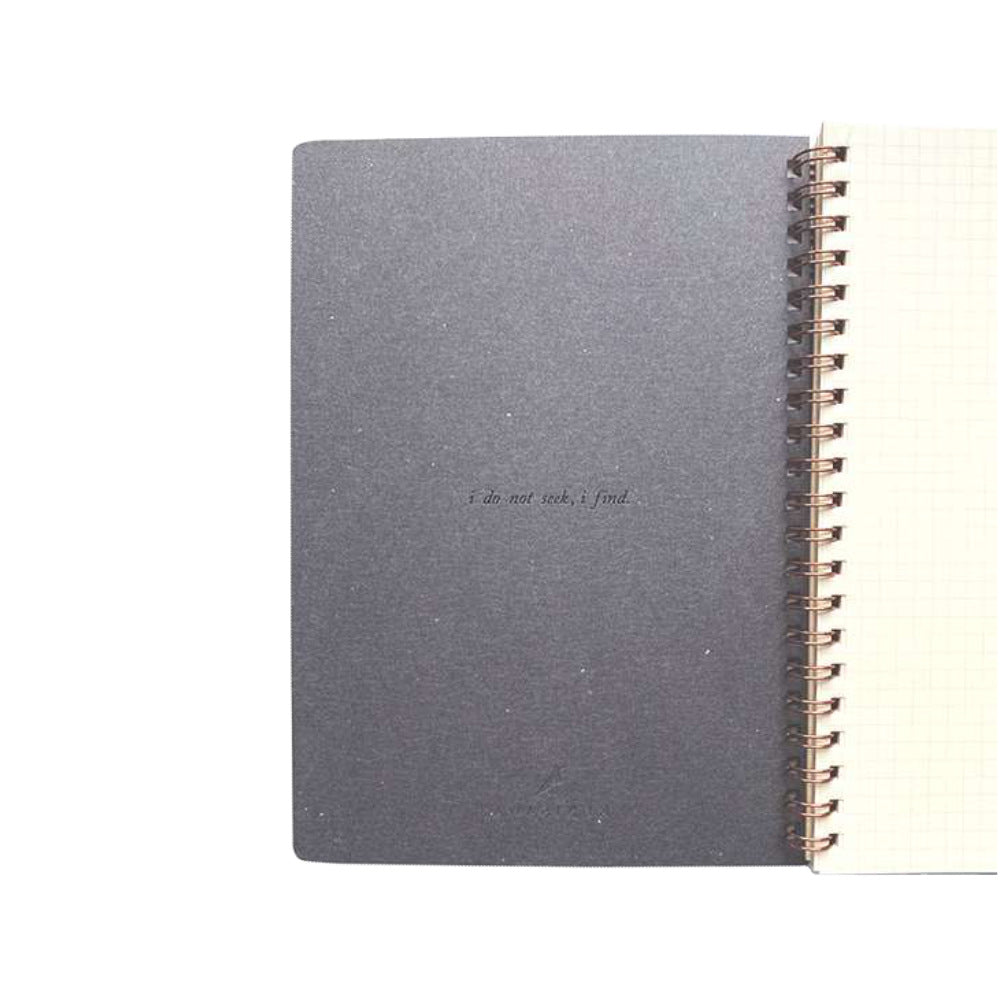 Premium Find Ring Notebook-Kunisawa Stationery-White-Japan-Best.net